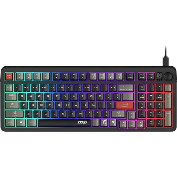 MSI FORGE GK110 herná klávesnica (CZ/SK) čierna - Klávesnice - Hlavný obrázok