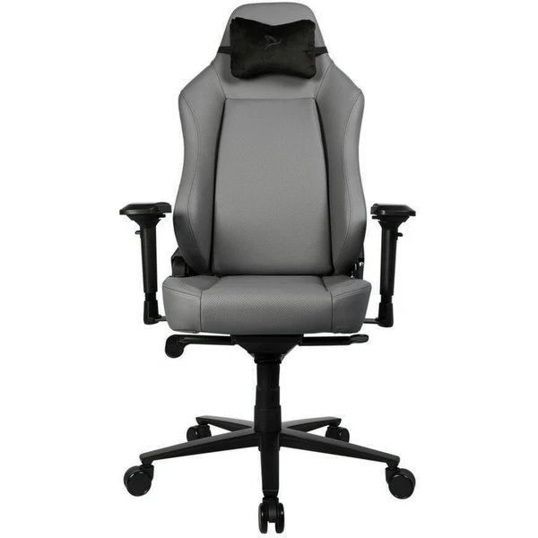 AROZZI PRIMO PREMIUM LEATHER herná stolička šedá - Stoličky - Obrázok M7C6000K01