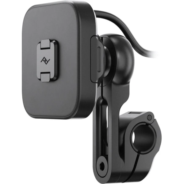 Peak Design Motorcycle Mirror Mount MagSafe/Qi2 držiak na motorku čierny (s nabíjaním) - Držiaky - Hlavný obrázok