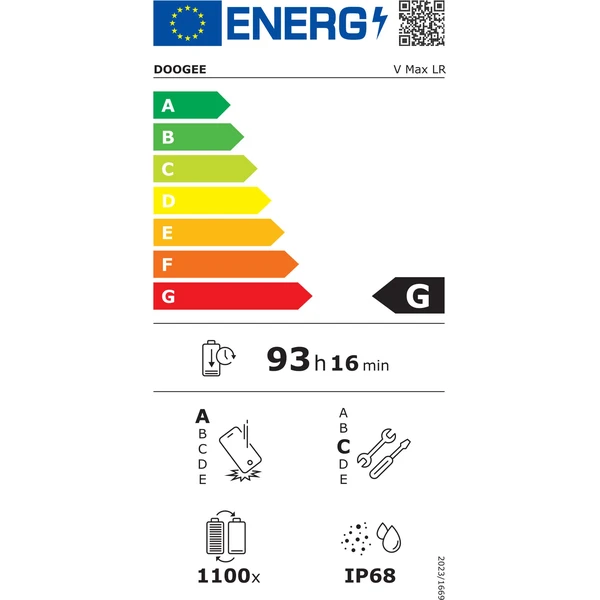 Doogee V Max LR 5G 16GB/512GB čierny - Mobilné telefóny - Obrázok M7HM000K01