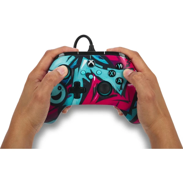 PowerA Advantage drôtový herný ovládač pre Xbox Series X|S Wild Style (XBOX/PC) - Herné ovládače - Obrázok M7J5000P01