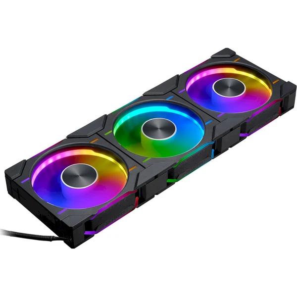 PHANTEKS D30 PWM Regular Airflow D-RGB 3x120mm čierny - Ventilátory pre PC - Hlavný obrázok