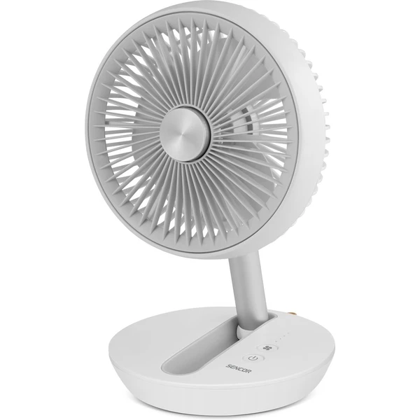 Sencor SFE 0773WH AKU stolný ventilátor biely - Ventilátory - Obrázok M87F000O01
