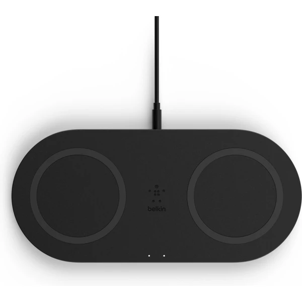 Belkin BOOST CHARGE duálna 10W bezdrôtová nabíjačka čierna - Nabíjačky - Obrázok M8LF300301