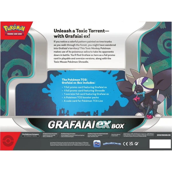 Pokémon TCG: Grafaiai ex Box - Pokémon karty - Obrázok M8U4000N01