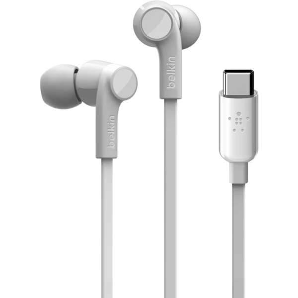 Belkin ROCKSTAR™ Slúchadlá s USB-C konektorom biela - Slúchadlá - Hlavný obrázok