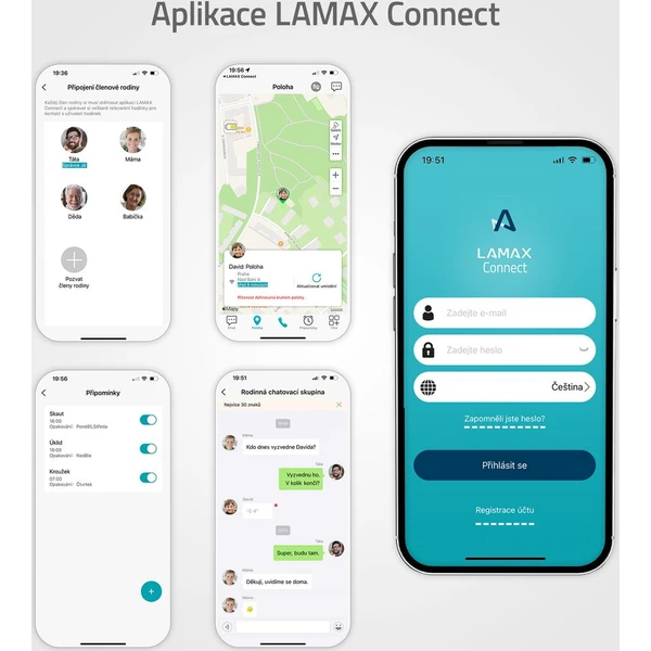LAMAX WatchY4 Plus detské hodinky čierne - Inteligentné hodinky - Obrázok M929000P01
