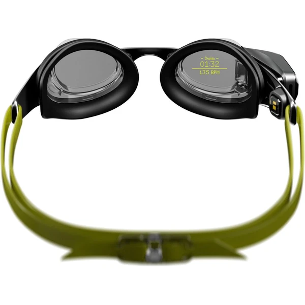 FORM Smart Swim 2 PRE chytré plavecké okuliare čierne/žlté - Okuliare - Obrázok M98M000K01