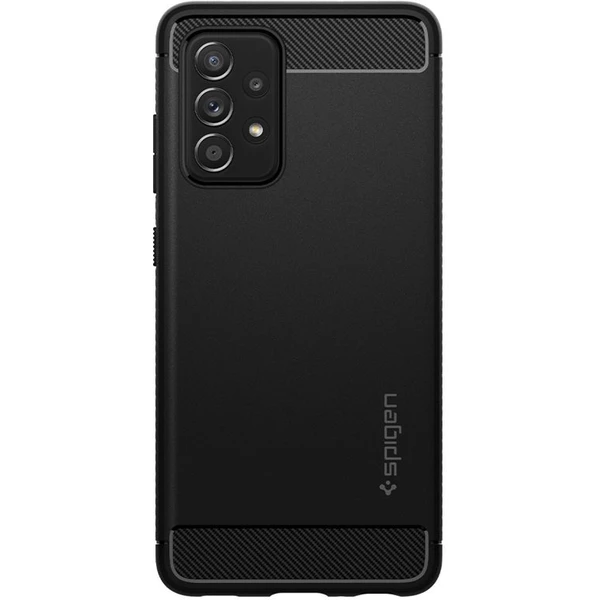 Spigen Rugged Armor kryt Samsung Galaxy A52s 5G/Galaxy A52 (LTE/5G) čierny - Puzdra - Obrázok M9E0700301