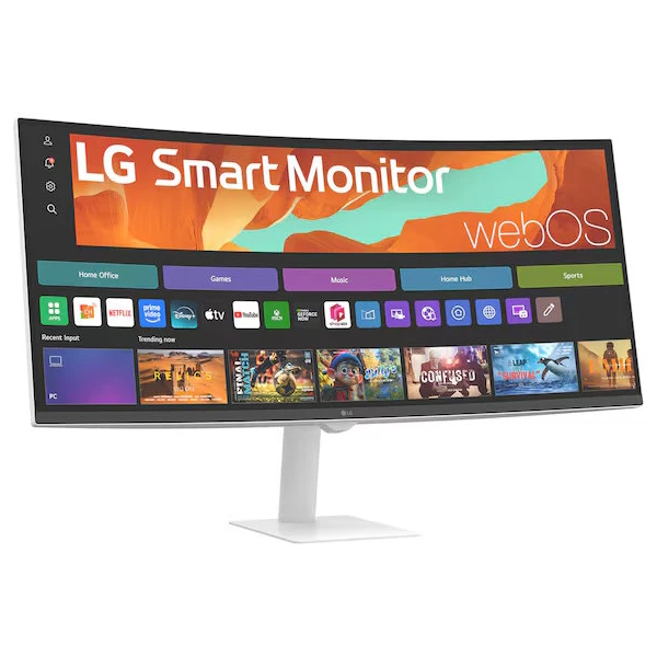 LG Smart 34U601SA-W monitor 34" - Monitory - Obrázok M9KJ000K01