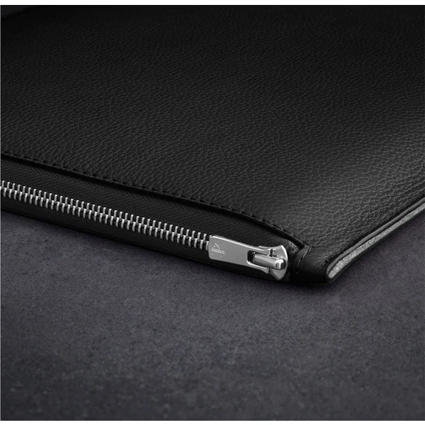 Woolnut Leather Folio kožené puzdro iPad Pro 12,9"/iPad Pro 13"/iPad Air 13" čierne - Puzdra - Obrázok M9LR100501