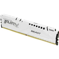 Kingston FURY Beast White DDR5 32GB 6000MT/s CL36 DIMM (1x32GB) EXPO/XMP - Operačné pamäte