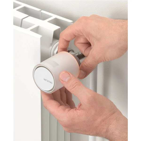 Netatmo Smart Radiator Valves Starter Pack chytré termostatické hlavice (2 ks) - Termohlavica - Obrázok MADQ600301
