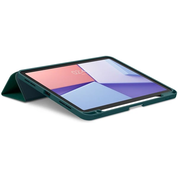 Spigen Urban Fit puzdro iPad Air 11" (2024/2025/2026) polnočne zelené - Puzdra - Obrázok MAE5000O01