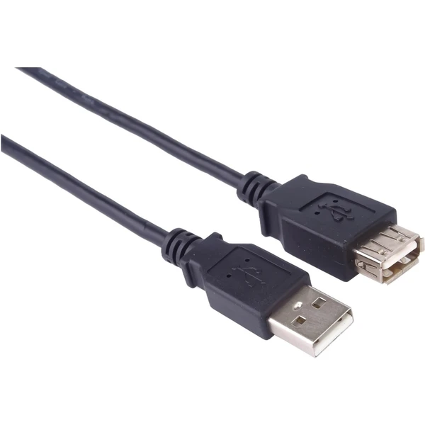 PremiumCord USB-A/USB-A predlžovací kábel 0,5m čierny - Káble a redukcie - Hlavný obrázok