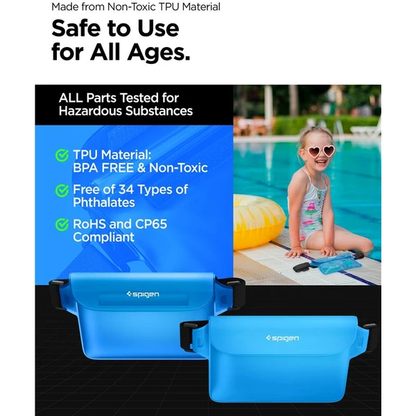 Spigen Aqua Shield WaterProof Waist Bag A620 2 Pack modrý - Puzdra - Obrázok MAN5000701