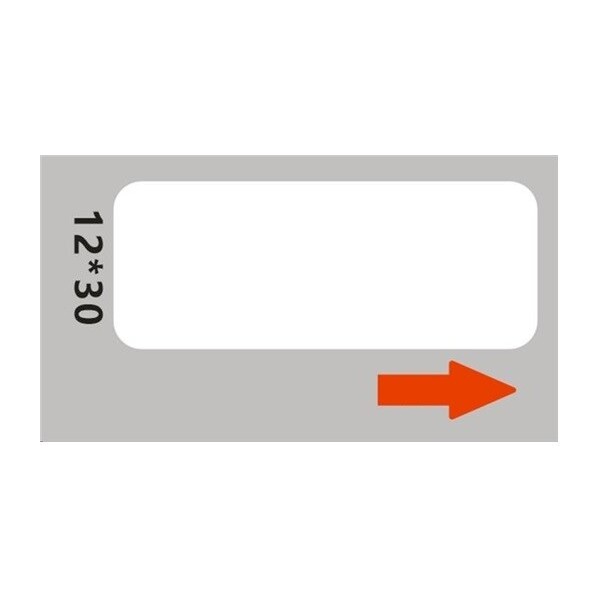 Niimbot štítky RP 12x30mm 210ks pre D11 a D110 biele