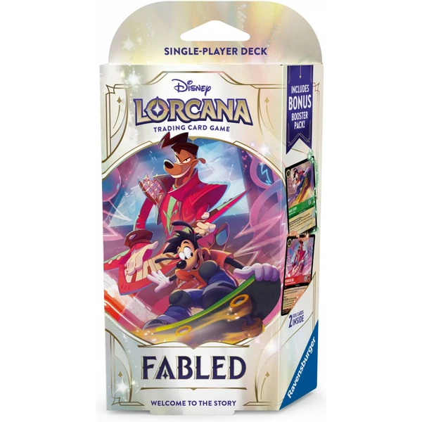Disney Lorcana: Fabled - Starter Deck single Amber & Sapphire - Disney Lorcana TCG - Hlavný obrázok