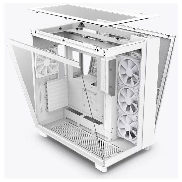 NZXT H9 Elite edition biela - Počítačové skrine - Obrázok MB0L100501
