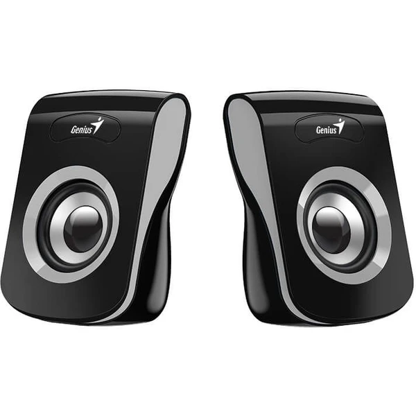 Genius SP-Q180 Iron Gray multimediálne reproduktory 2.0 čierno - Reproduktory - Obrázok MB58700301