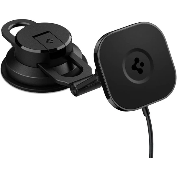 Spigen OneTap 3 Pro Wireless Car Charger Mount ( ITS35W-3) MagSafe držiak s nabíjaním čierny - Držiaky - Obrázok MBD4000601