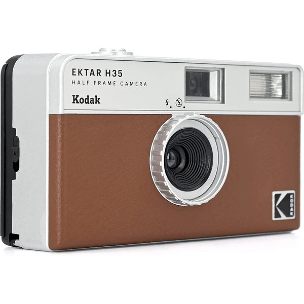 Kodak EKTAR H35 Half Frame fotoaparát hnedý - Fotoaparáty - Obrázok MBO0000L01