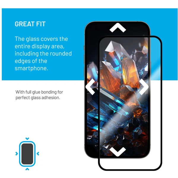 FIXED Armor prémiové tvrdené sklo s aplikátorom Apple iPhone 7/8/SE (20/22) čierne - Ochranné fólie a sklo - Obrázok MBU1000L01