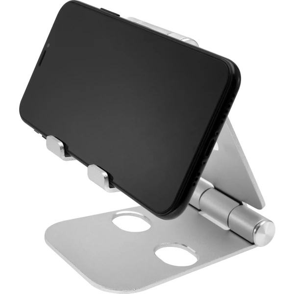 FIXED Frame PHONE hliníkový stojan pre mobilné telefóny, strieborný - Stojany - Obrázok MCU8400301