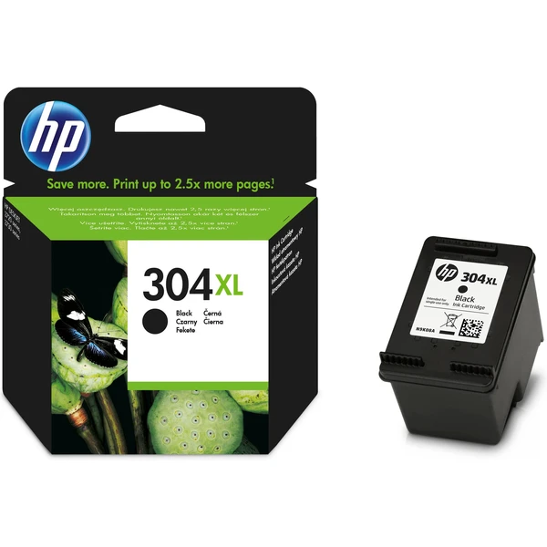 HP N9K08AE č. 304XL Čierna originálna - Cartridge - Obrázok MD72700301