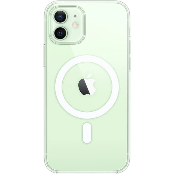 Apple priehľadný kryt s MagSafe iPhone 12/ 12 Pro číry - Puzdra - Obrázok MDJD500301
