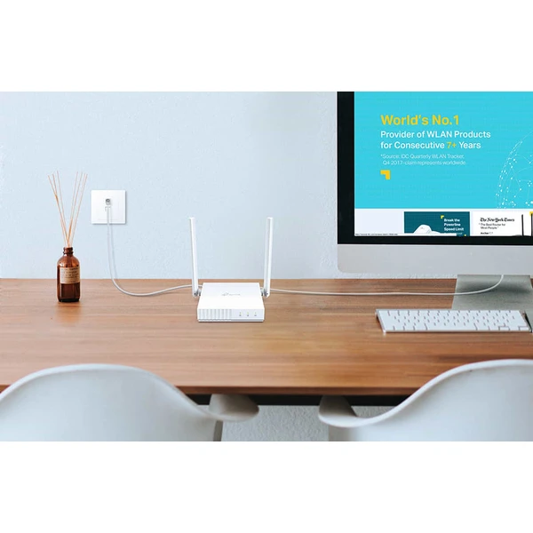 TP-Link TL-WR844N Wi-Fi 4 router biely - Wi-Fi routery - Obrázok MDKN600301