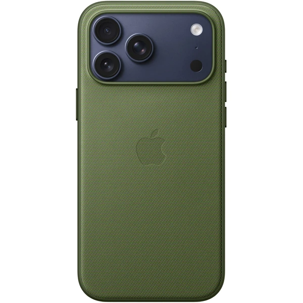 Apple kryt z tkaniny TechWoven s MagSafe na iPhone 17 Pro Max zelený - Puzdra - Obrázok MDWI000K01