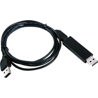 PremiumCord USB-A/USB-A prepojovací kábel 0,8m čierny - Káble a redukcie