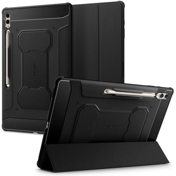 Spigen Rugged Armor Pro kryt Samsung Galaxy Tab S10 Ultra/S9 Ultra/S8 Ultra čierny - Puzdra - Hlavný obrázok