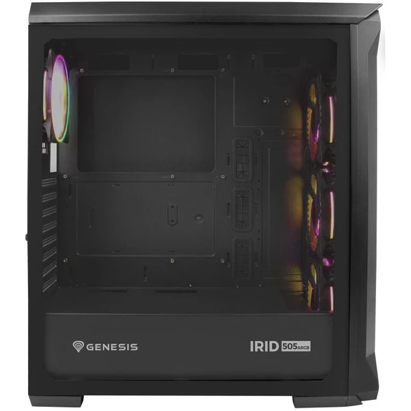 Genesis IRID 505 RGB čierna - Počítačové skrine - Obrázok MENY600301