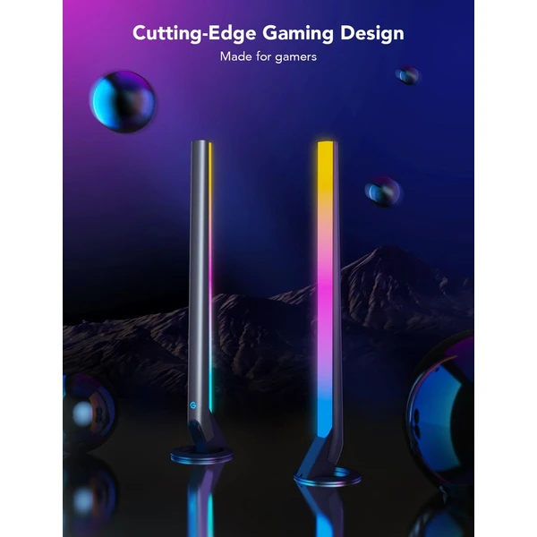 Govee Smart Gaming WiFi LED Panely + Smart Dual ovládač biely - Inteligentné osvetlenie - Obrázok MFQK000K01