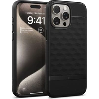 Spigen Caseology Parallax kryt s MagFit iPhone 15 Pre Max matne čierny - Puzdra