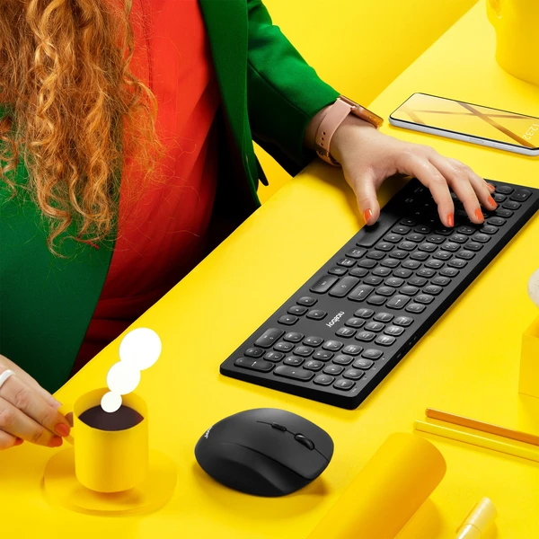 Niceboy Office K30 bezdrôtová klávesnica (CZ/SK) čierna - Klávesnice - Obrázok MG8F000J01