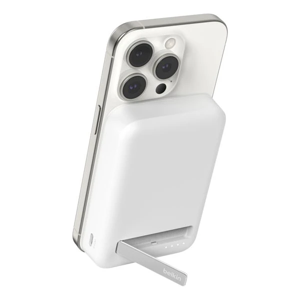 Belkin Boost Charge Pro (Qi2) MagSafe powerbanka, 10000mAh, 15W, biela - Powerbanky - Hlavný obrázok
