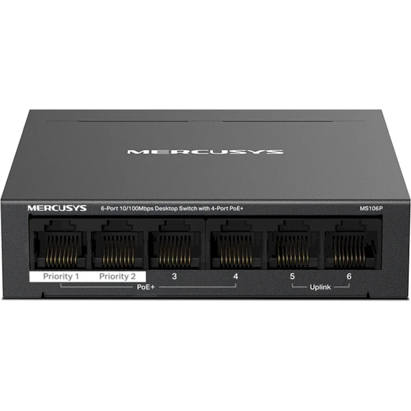 Mercusys MS106P switch - Switche - Hlavný obrázok