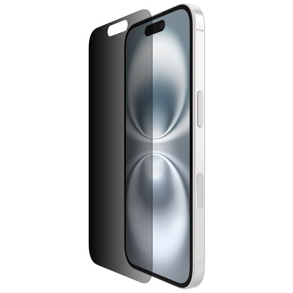 E-shop Belkin SCREENFORCE™ Invisiglass Privacy Anti-Microbial sklo iPhone 16/15/14 Pro