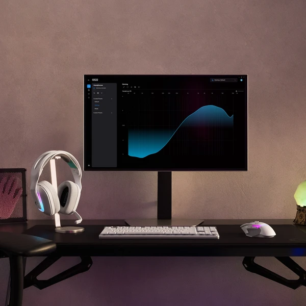Logitech G522 LIGHTSPEED bezdrôtové herné slúchadlá biela - Slúchadlá - Obrázok MGRF000L01