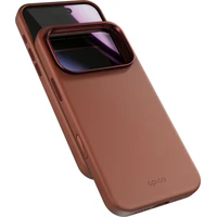 Epico Leather Pro Mag+ kryt pre iPhone 17 Pro Qi2 & Magsafe kompatibilný hnedý - Puzdra