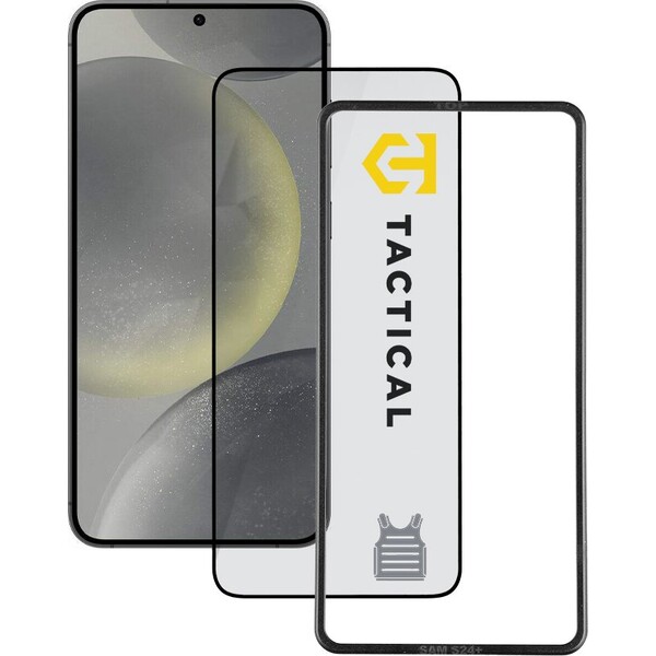 E-shop Tactical Glass Impact Armour sklo pre Samsung S24+/S25+ čierne