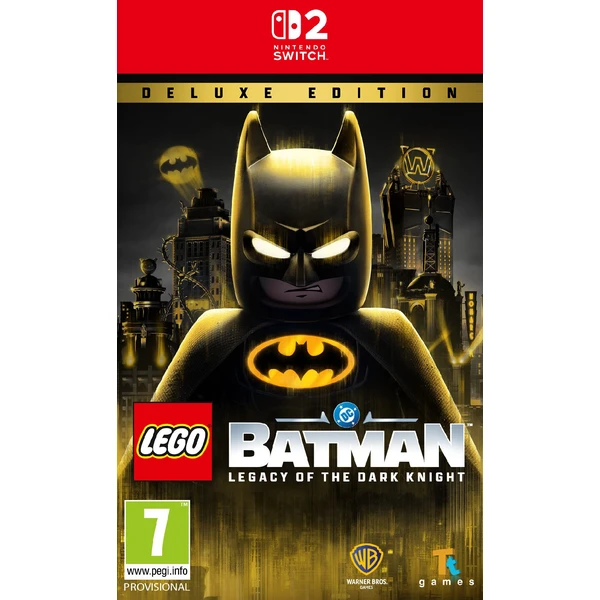 LEGO Batman: Legacy of the Dark Knight Deluxe Edition (Game Key Card) (Switch 2) - Hry na Nintendo Switch 2 - Hlavný obrázok