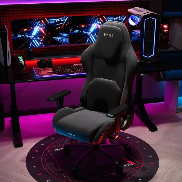 Diablo X.One Prime Normal Size hracia stolička čierna - Stoličky - Obrázok MICG000K01