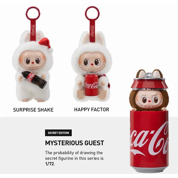POP MART Labubu Monsters - Coca-Cola Blind Box - Figúrky - Obrázok MIJE000K01