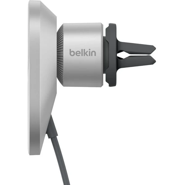 Belkin BOOST CHARGE ™ Qi2 Magnetický držiak s nabíjaním do auta, 15W, bez adaptéra, šedý - Držiaky - Obrázok MIWD000N01