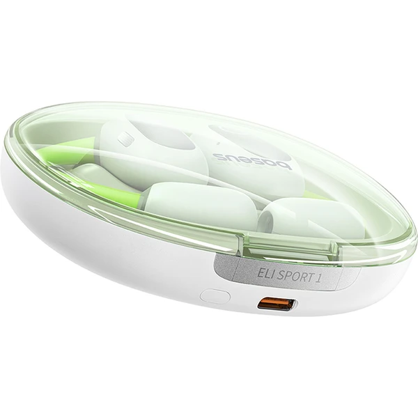 Bluetooth slúchadlá Baseus Eli Sport 1 Open-Ear TWS Aurora Green - Slúchadlá - Obrázok MJGE000L01
