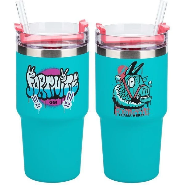 Cestovný hrnček Fortnite - Llama Here! 600 ml - Hrnčeky - Obrázok MJHE000K01